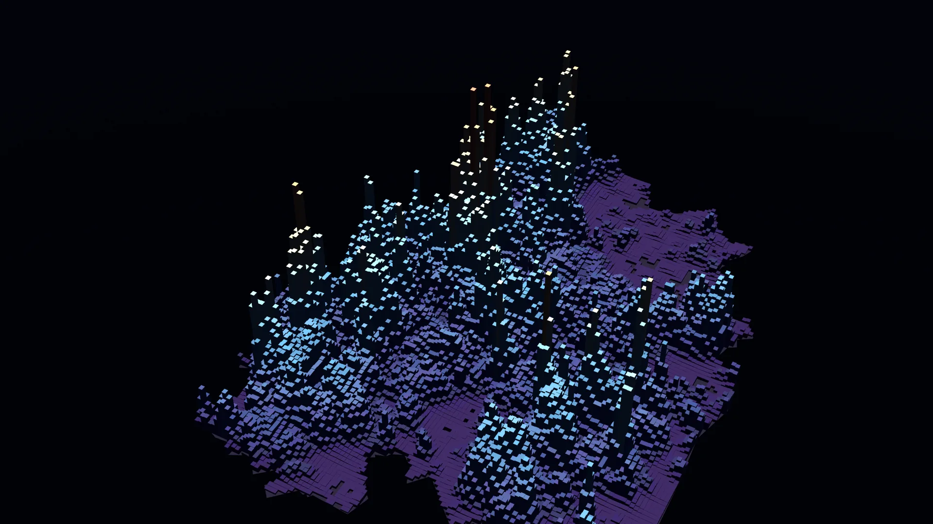Label-free VIIRS night-light render for Ekurhuleni